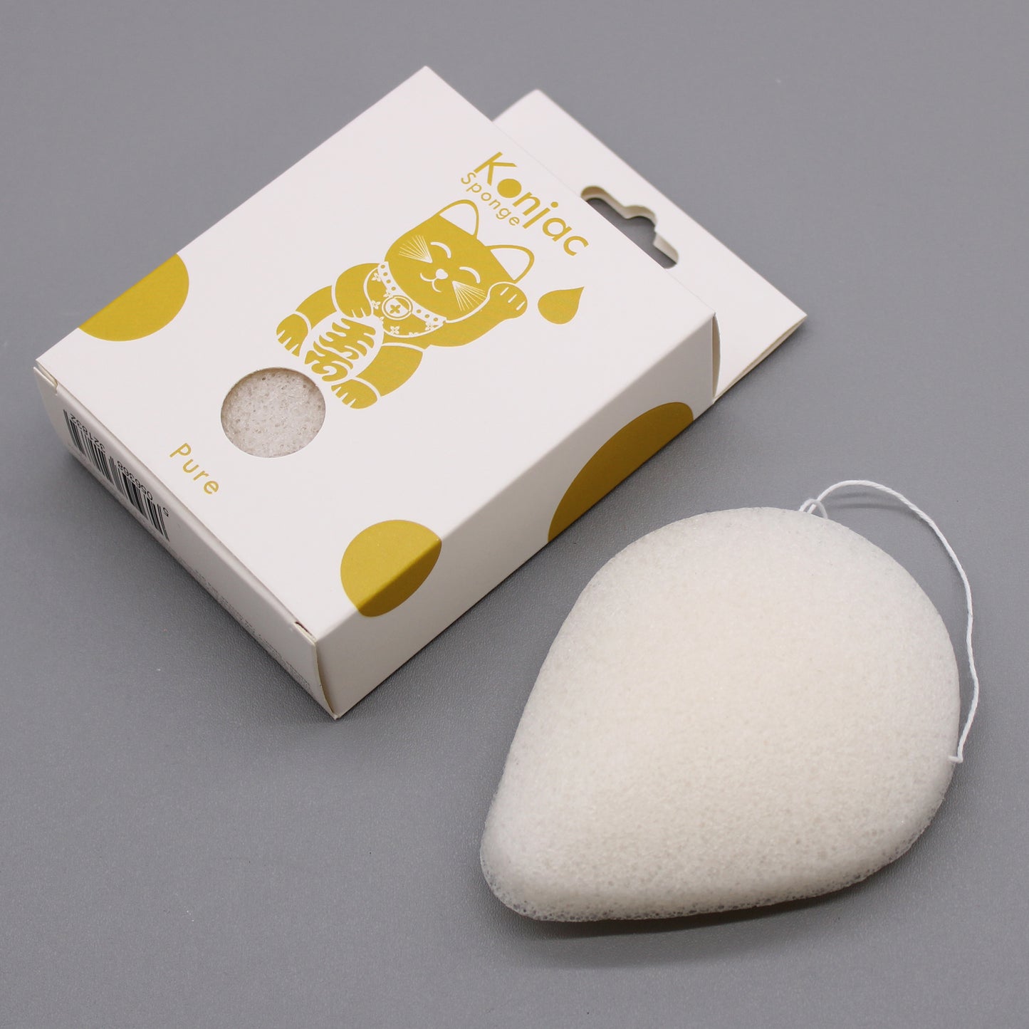 Spugna Konjac a Goccia - Naturale - Pelle sensibile