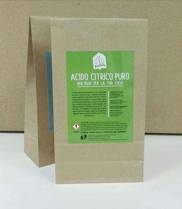 Acido Citrico Naturale ecosostenibile confezioni da 2kg