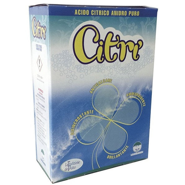 Acido Citrico Lombardi 1kg | Ecologico Multiuso Naturale Biodegradabile