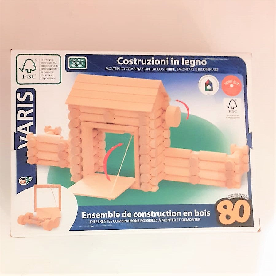 Gioco In Legno Certificato Non Trattato Costruzione