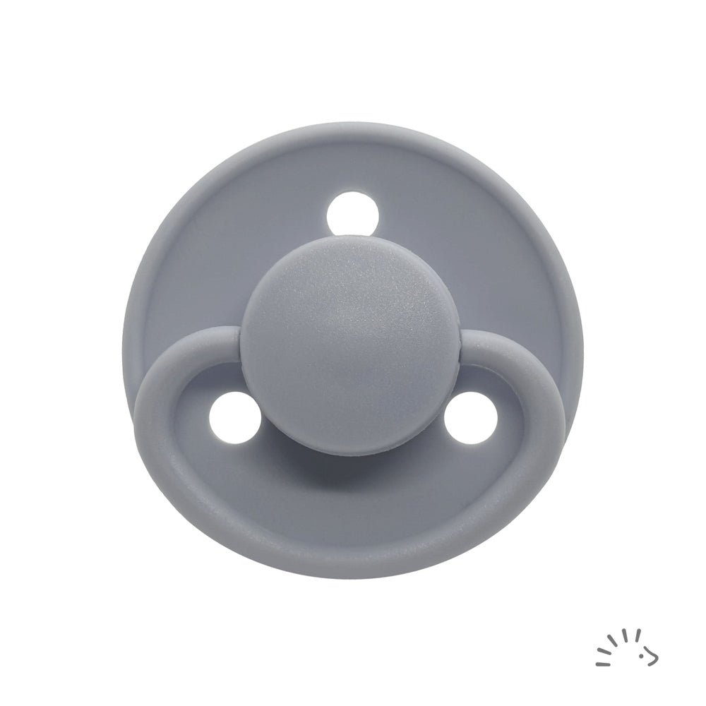 Due succhietti in Silicone Anallergico Con Anello