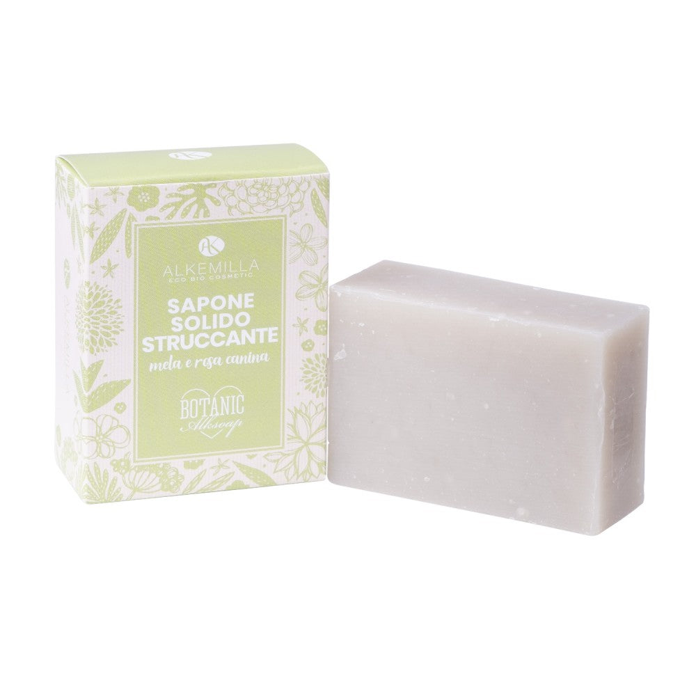 Sapone Struccante al Profumo di Mela e Rosa Canina- Alkemilla 100 gr