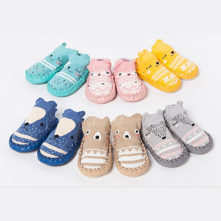 Scarpine Baby Animaletto Con Suola Antiscivolo 12/18 mesi