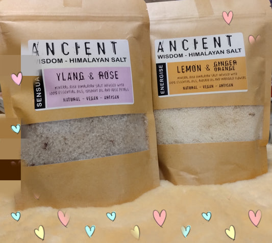 sali da bagno lemon e ginger orange 500gr