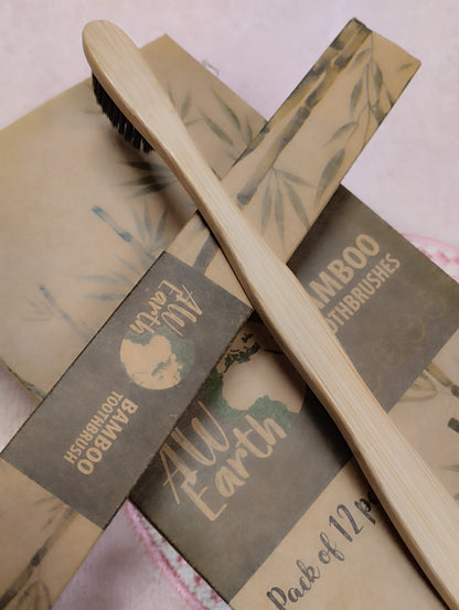 Spazzolino in legno di Bambu eco  sostenibile