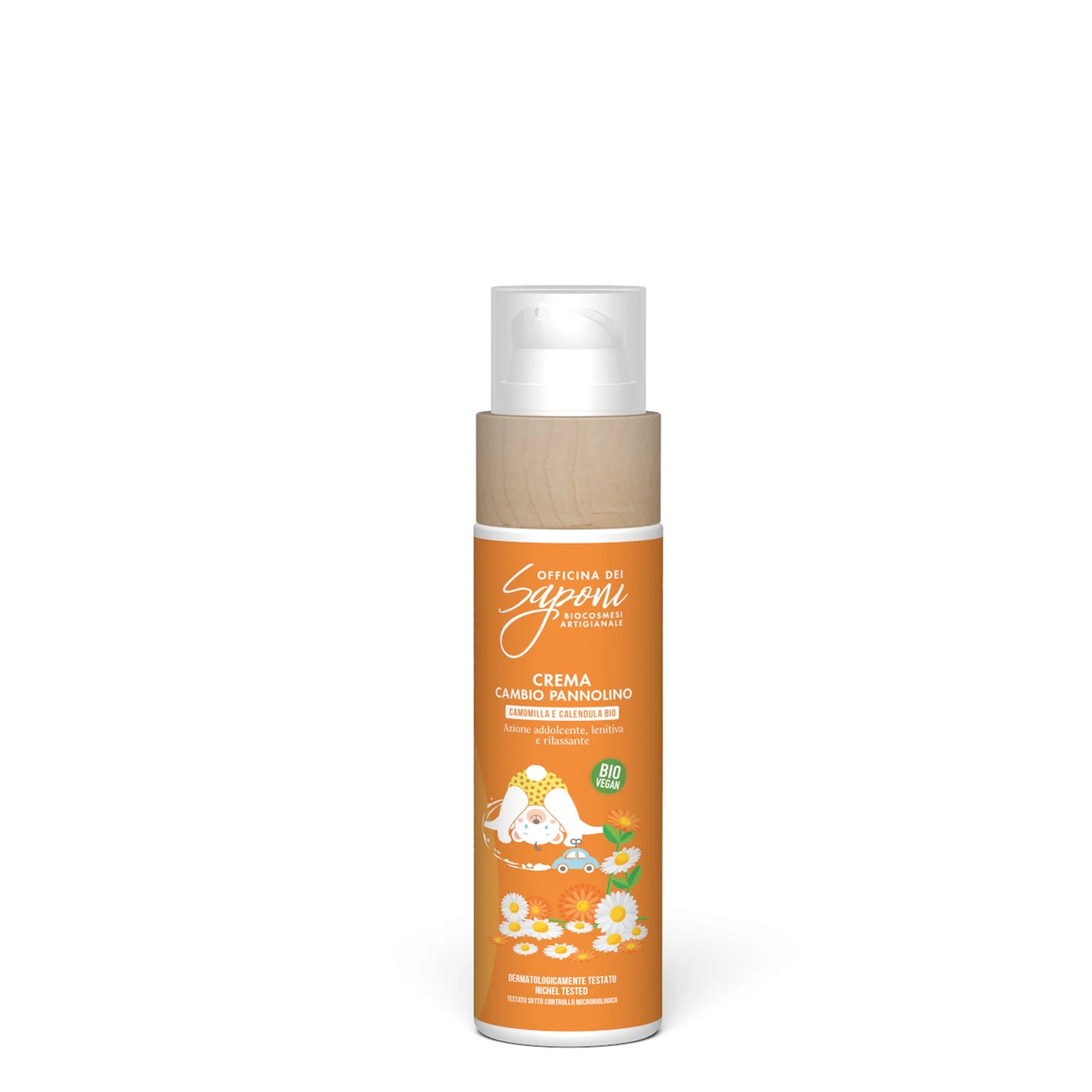 Crema Cambio Pannolino Camomilla e Calendula