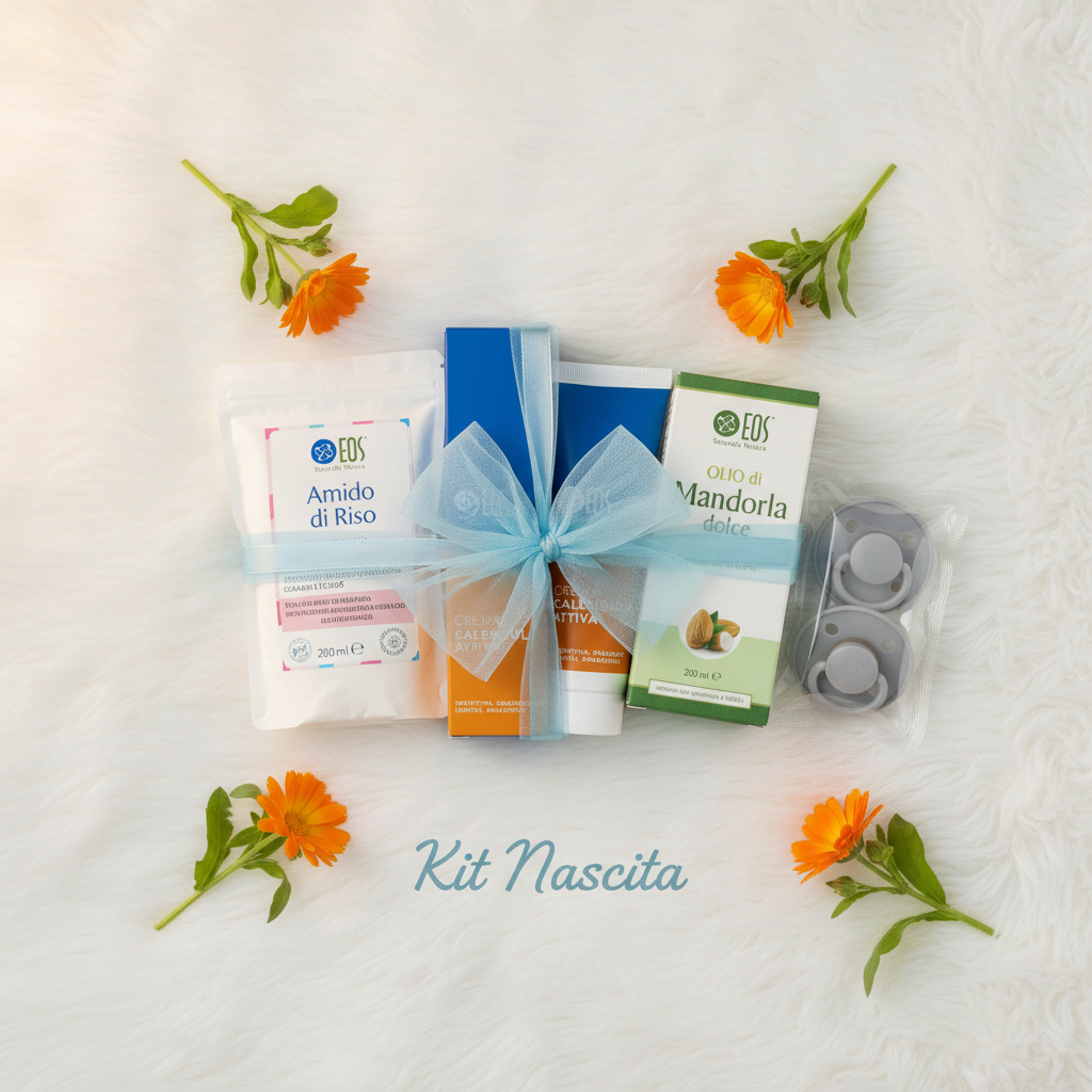 Kit Nascita Fiocco Azzurro