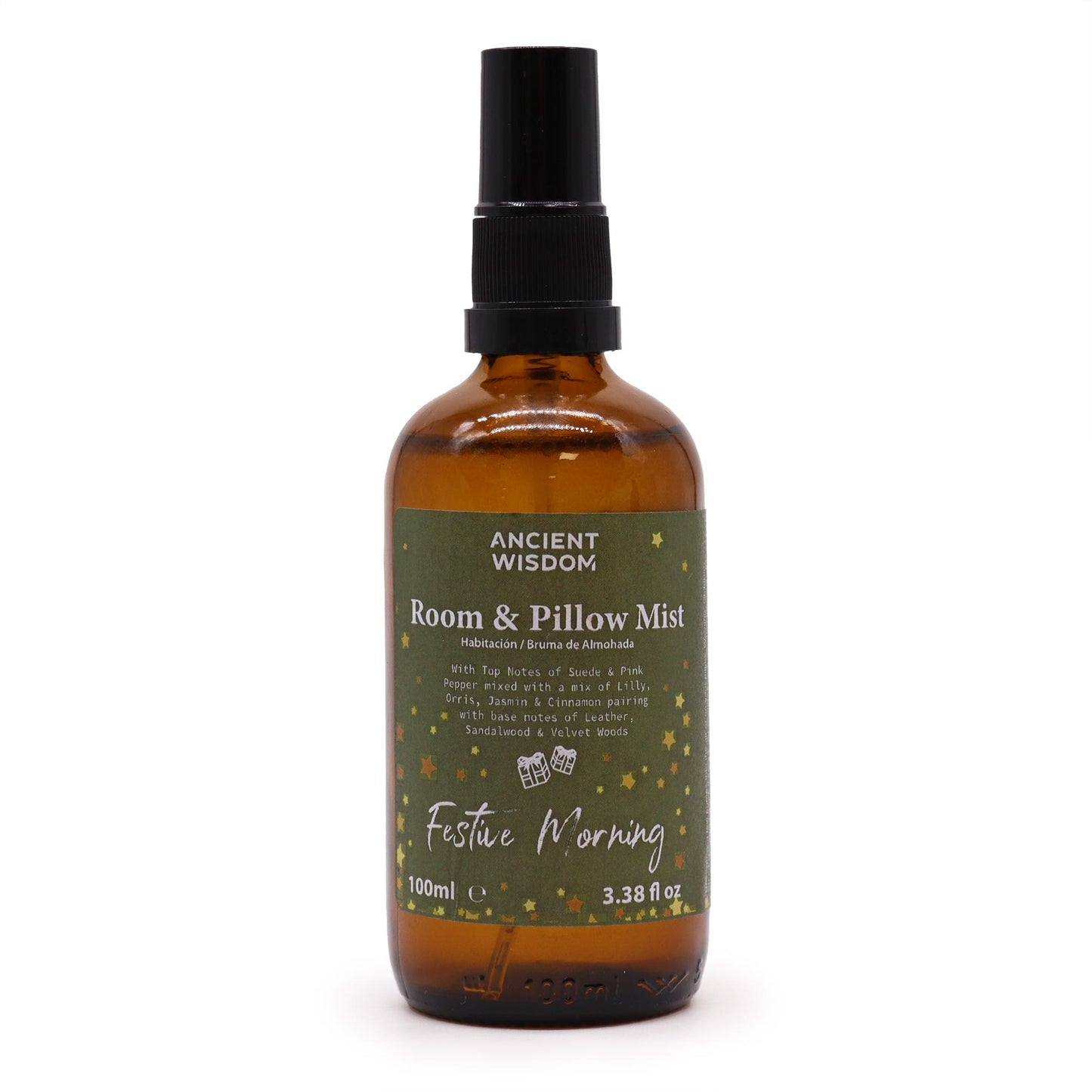 Spray per Cuscini e Ambienti - Bianco Natale 100ml- Serate invernali-mattinata festiva