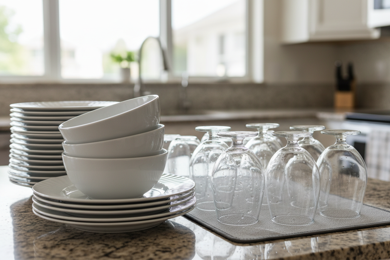 piatti puliti usciti lavastoviglie