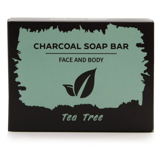 sapone carbone e albero del te * Vegano * Non testato su animali *