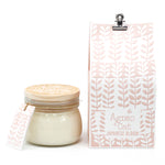Candele in Mini Kilner - Fioritura Giapponese