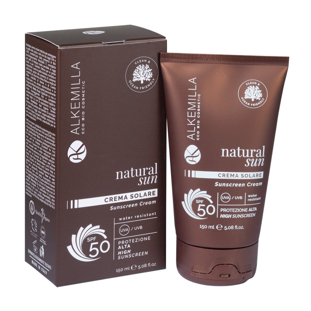 Crema Solare Protezione Media SPF 30 e Protezione Alta SPF 50-Doposole monoi