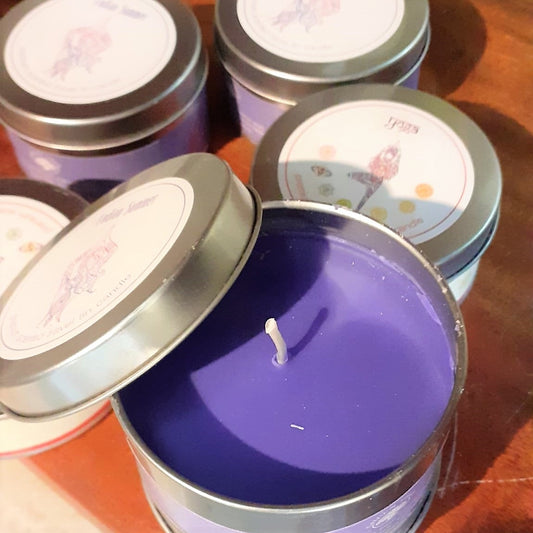 Candele Naturali Green Tree Fragranze Spirituali In Lattina di Alluminio Riciclabile