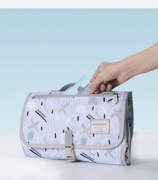 Fasciatoio Borsa Bebè Da Viaggio Igienico e  Pratico