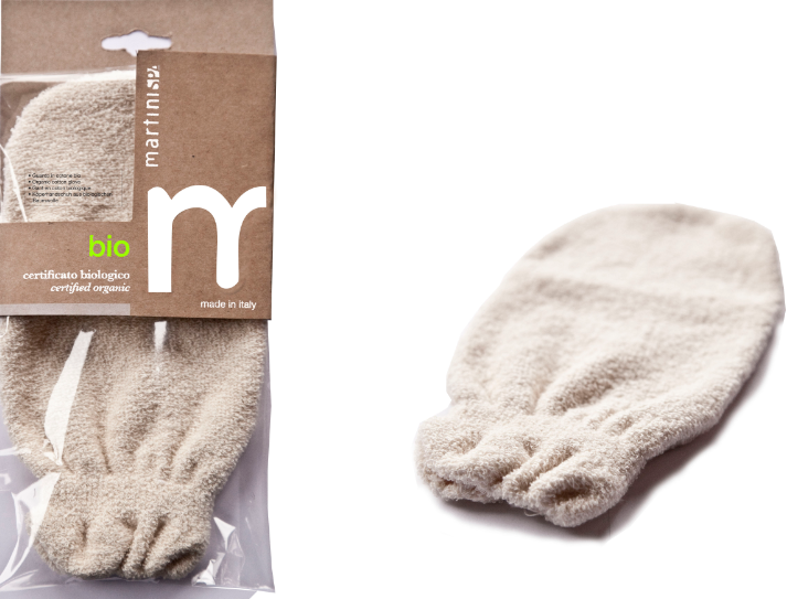 Guanto Bagno Relax In Cotone Bio Naturale