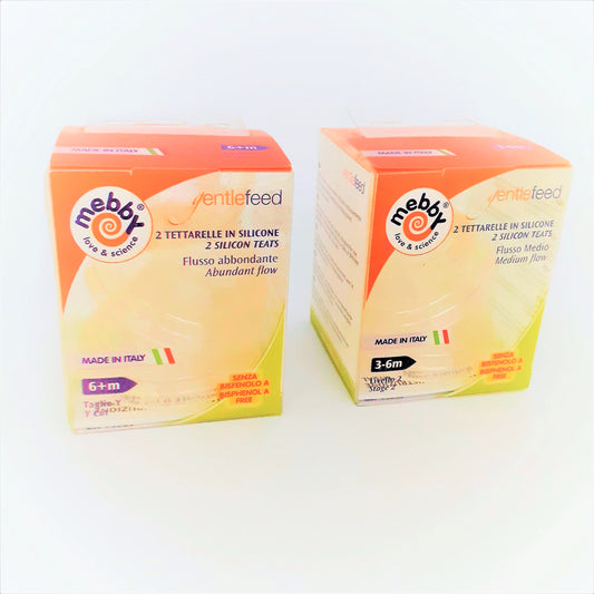 OFFERTA! Tettarelle in Silicone Mebby